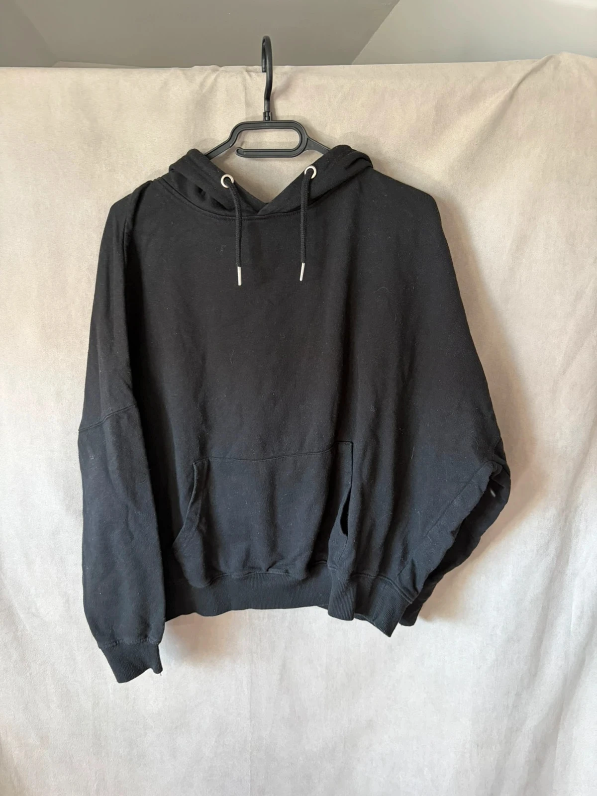 Sweat noir taille M over size